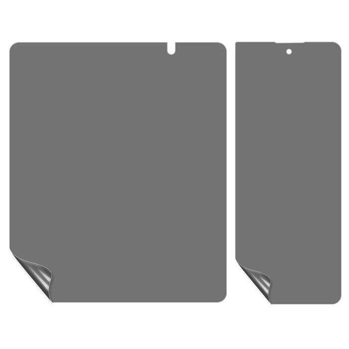 For Samsung Galaxy Z TriFold 5G Screen Protector Anti-Spy TPU Matte Screen Protective Hydrogel Film - Black - 2