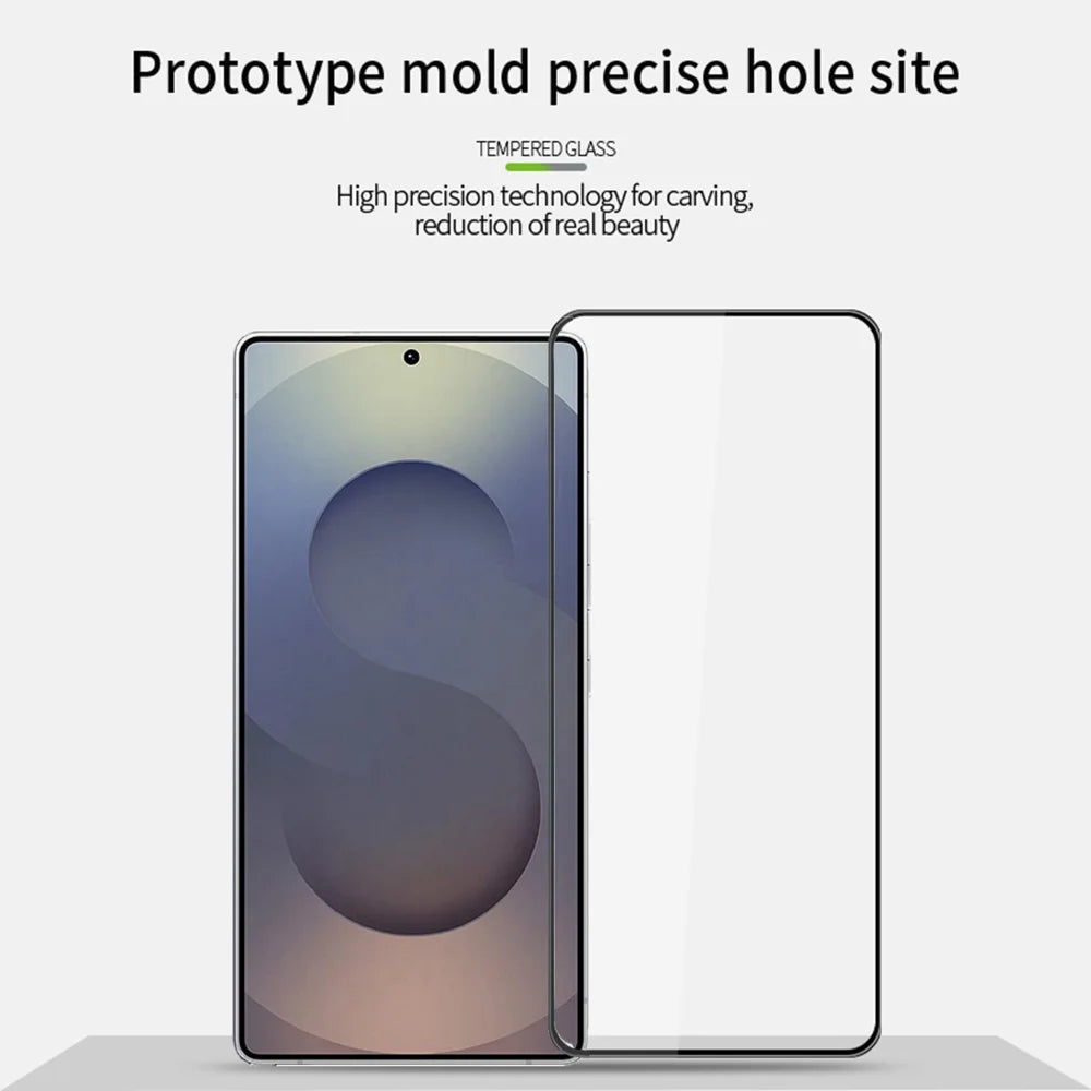 MOFI For Samsung Galaxy S26 Ultra Screen Protector  9H 3D Curved Full Glue Full Coverage Tempered Glass Film - Black - 3