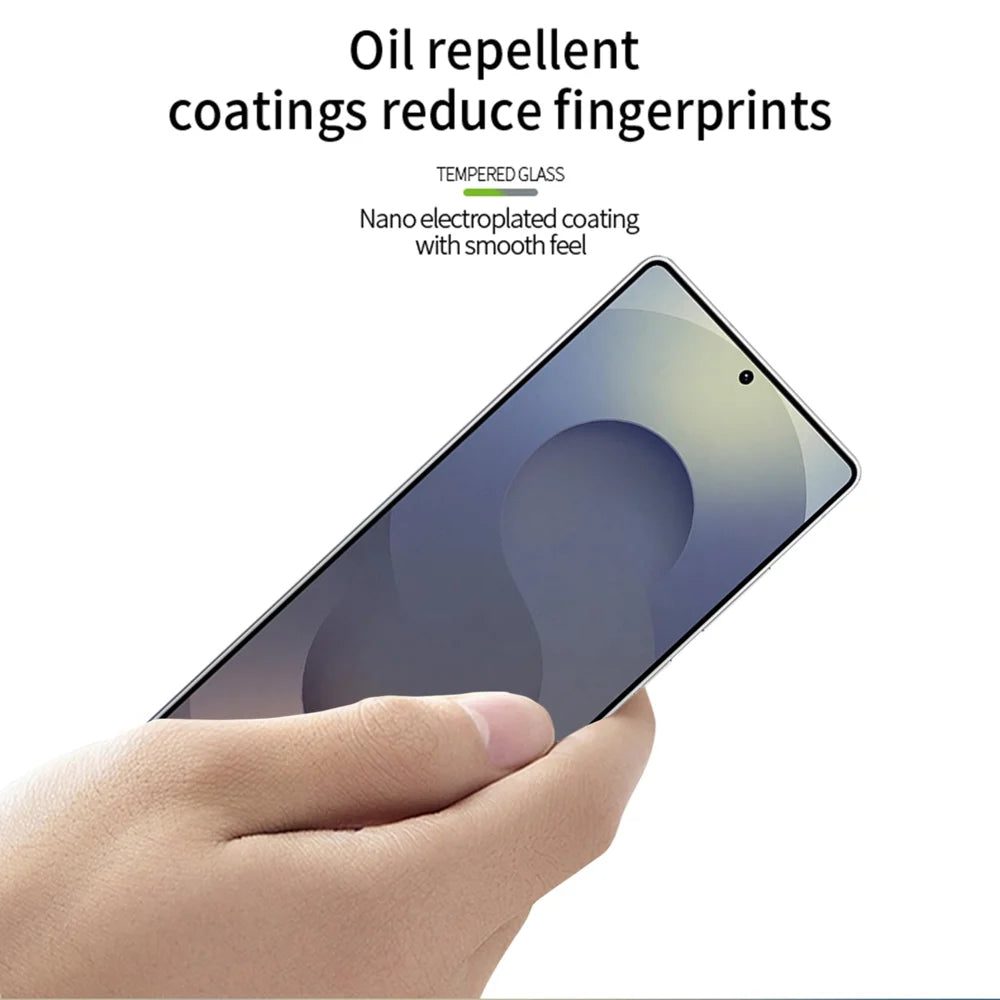 MOFI For Samsung Galaxy S26 Ultra Screen Protector  9H 3D Curved Full Glue Full Coverage Tempered Glass Film - Black - 4