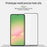 MOFI For Samsung Galaxy A37 5G / Galaxy A57 5G Screen Protector  9H 3D Curved Full Glue Full Coverage Tempered Glass Film - Black - 3