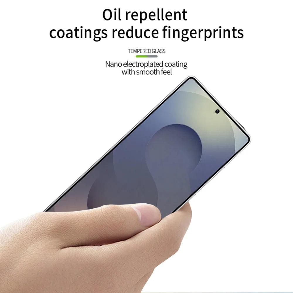 PINWUYO For Samsung Galaxy S26 Ultra Tempered Glass Film  Explosion-proof 9H 3D Full Glue Full Screen Protector - Black - 4