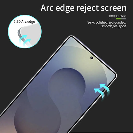 PINWUYO For Samsung Galaxy S26 Ultra Tempered Glass Film  JK Series-2 9H Full Glue Full Screen Protector - Black - 2