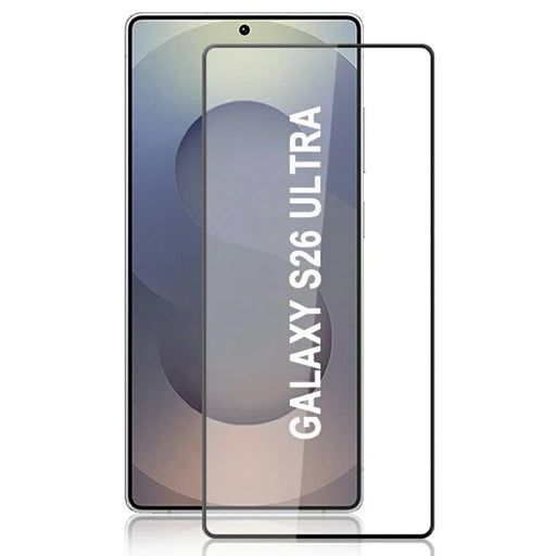MOCOLO For Samsung Galaxy S26 Ultra Full Screen Protector Anti-Shatter Silk Printing Full Glue Tempered Glass Film - Black - 1