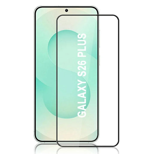 MOCOLO For Samsung Galaxy S26+ Full Screen Protector Anti-Shatter Silk Printing Full Glue Tempered Glass Film - Black - 1