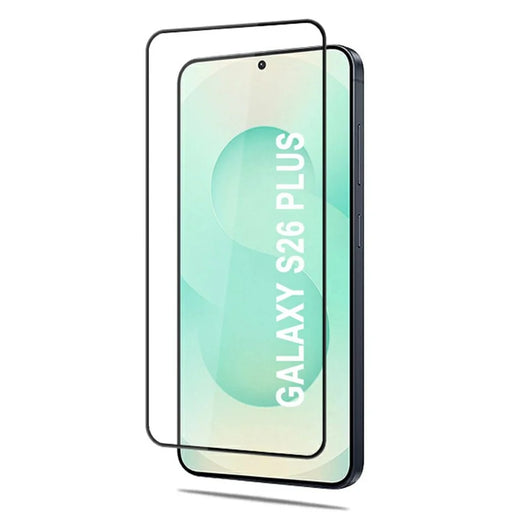 MOCOLO For Samsung Galaxy S26+ Full Screen Protector Anti-Shatter Silk Printing Full Glue Tempered Glass Film - Black - 2