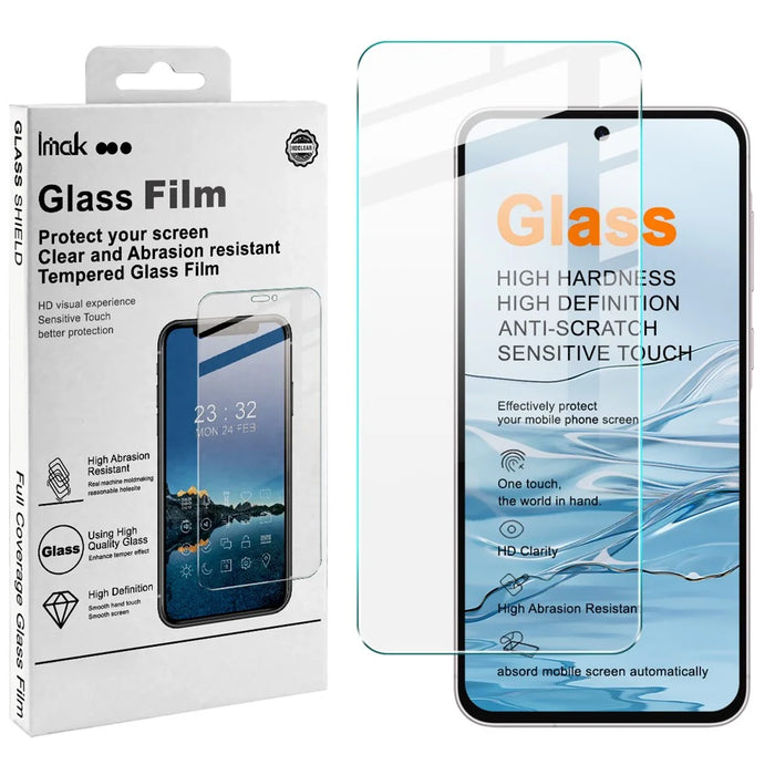 IMAK H Series For Samsung Galaxy M47 5G / A27 5G Tempered Glass Screen Protector Shatter-Proof Protection (Not Complete Coverage) - Transparent - 1