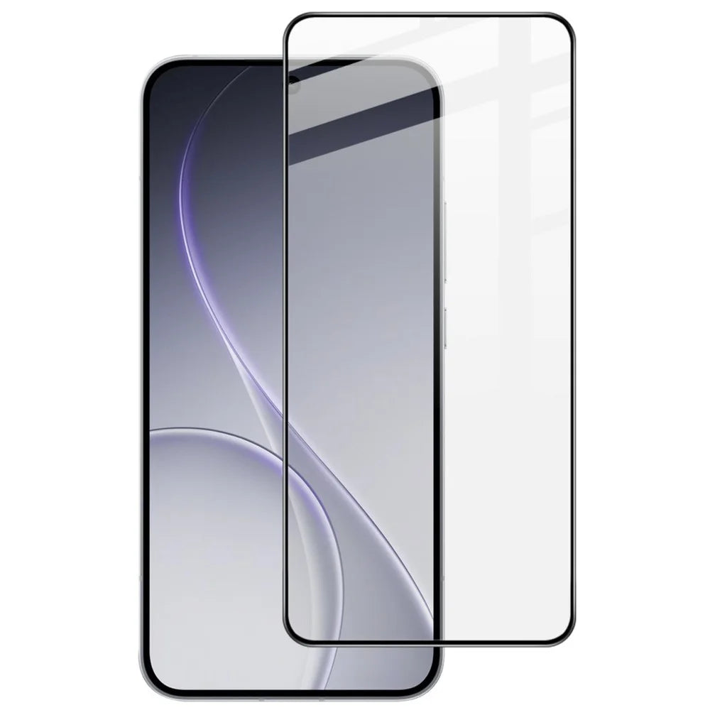 IMAK Pro+ Series For Oppo K15 Pro 5G / Reno15 5G (Global) / Reno15c 5G (China) Screen Protector Full Coverage Tempered Glass Film (Fingerprint Unlock) - Black - 1
