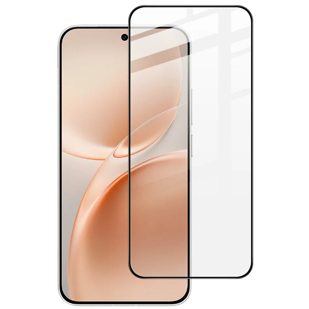 IMAK Pro+ Series For vivo S50 5G Screen Protector Full Coverage Tempered Glass Film (Fingerprint Unlock) - Black - 1