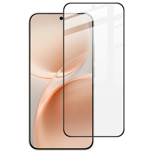 IMAK Pro+ Series For vivo S50 5G Screen Protector Full Coverage Tempered Glass Film (Fingerprint Unlock) - Black - 1
