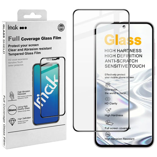 IMAK Pro+ Series For Samsung Galaxy M47 5G / A27 5G Tempered Glass Full Screen Protector Sensitive Touch Film - Transparent - 1