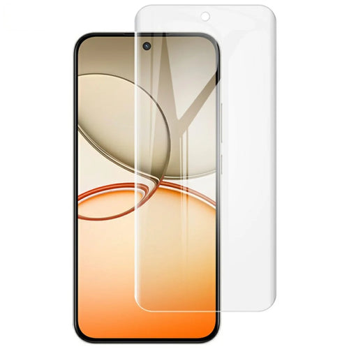 IMAK Hydrogel Film 4th For Realme Narzo 90 5G Full Screen Protector Ultra Clear Full Glue Soft TPU Film (Fingerprint Unlock) - Transparent - 1