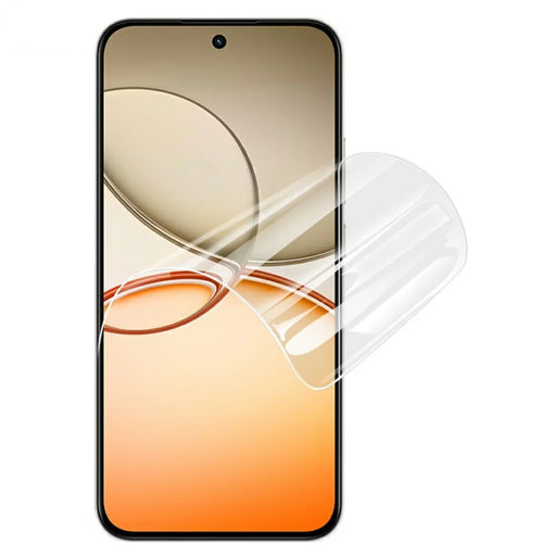 IMAK Hydrogel Film 4th For Realme Narzo 90 5G Full Screen Protector Ultra Clear Full Glue Soft TPU Film (Fingerprint Unlock) - Transparent - 2