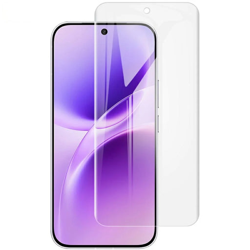 IMAK Hydrogel Film 4th For vivo X300 FE 5G / S50 Pro mini 5G Full Screen Protector Ultra Clear Full Glue Soft TPU Film (Fingerprint Unlock) - Transparent - 1