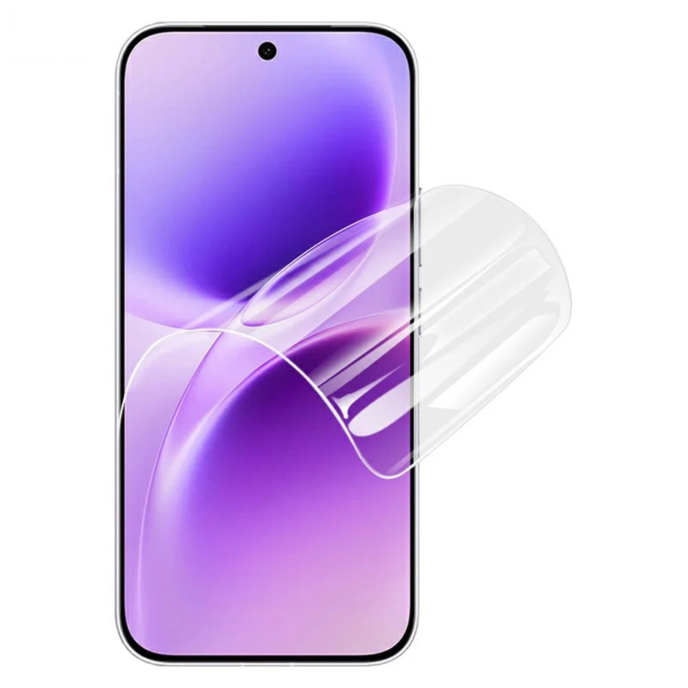 IMAK Hydrogel Film 4th For vivo X300 FE 5G / S50 Pro mini 5G Full Screen Protector Ultra Clear Full Glue Soft TPU Film (Fingerprint Unlock) - Transparent - 2