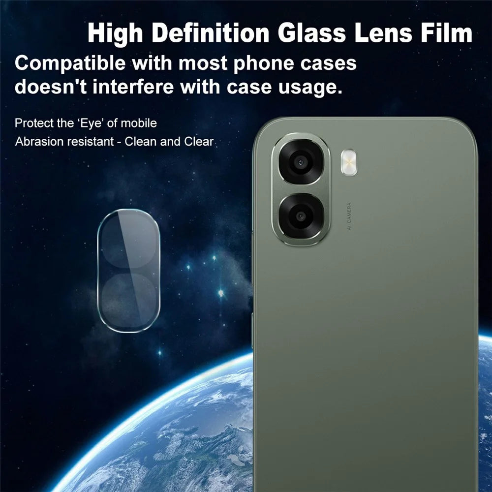 IMAK For Oppo A6x 4G / A6x 5G Camera Lens Protector Slim Tempered Glass Full Coverage Lens Film - Transparent - 2