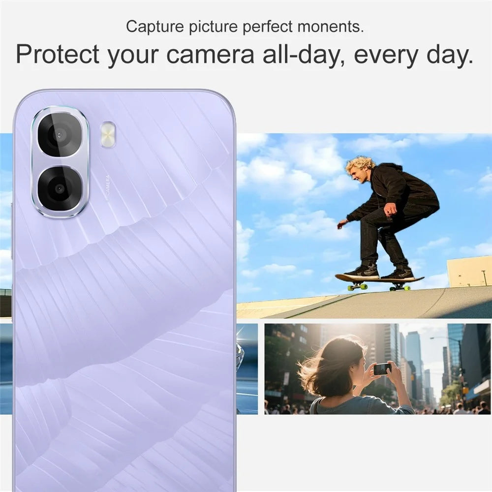 IMAK For Oppo A6x 4G / A6x 5G Camera Lens Protector Slim Tempered Glass Full Coverage Lens Film - Transparent - 5