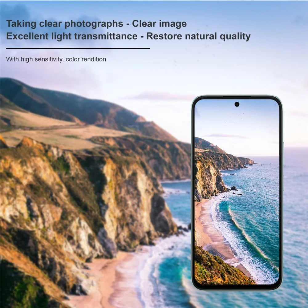 IMAK For Oppo A6x 4G / A6x 5G Camera Lens Protector Slim Tempered Glass Full Coverage Lens Film - Transparent - 6