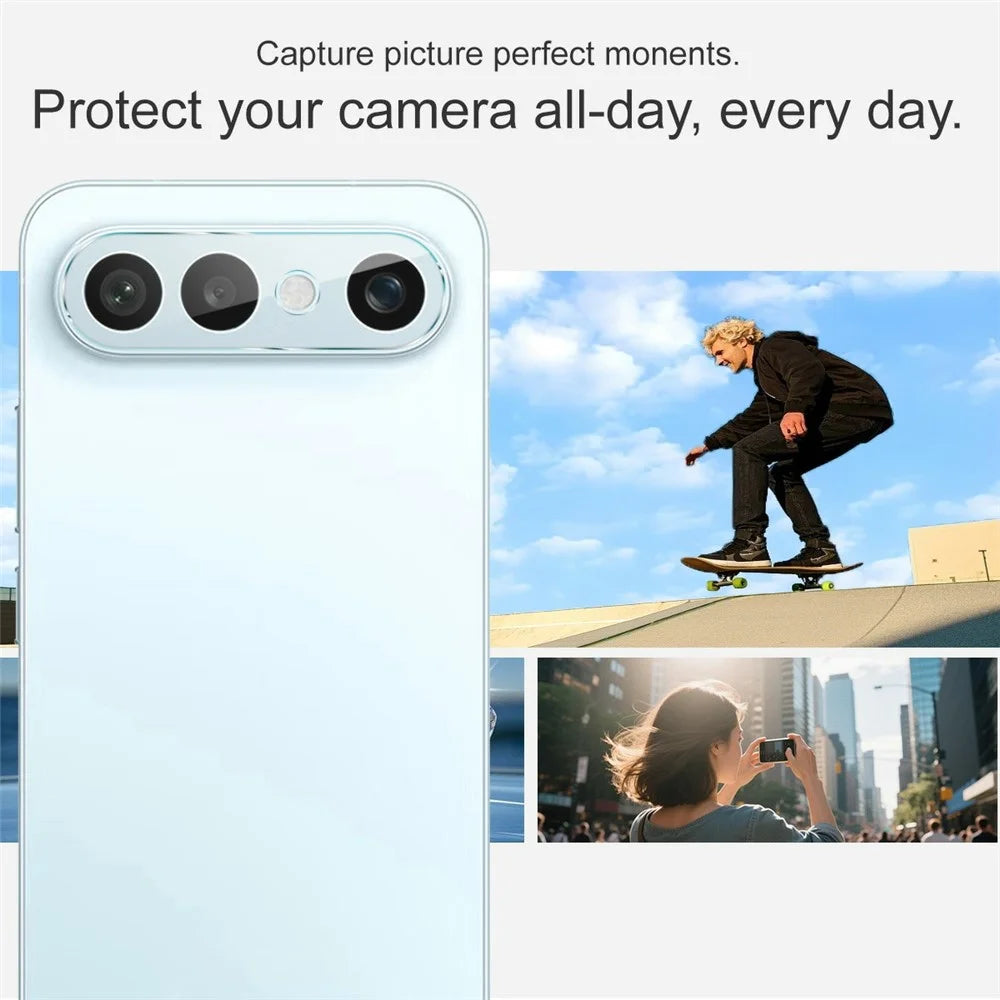IMAK For vivo X300 FE 5G / S50 Pro mini 5G Camera Lens Protector Slim Tempered Glass Full Coverage Lens Film - Transparent - 5