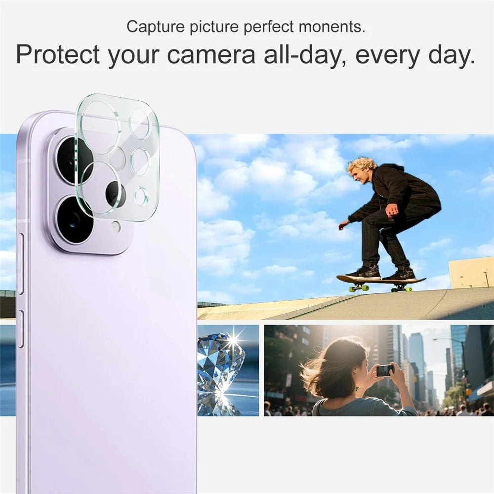 IMAK For vivo S50 5G Tempered Glass Full Cover Camera Lens Protector + Acrylic Lens Cap - Transparent - 5