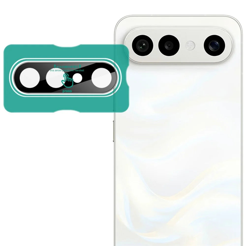 IMAK For vivo X300 FE 5G / S50 Pro mini 5G Tempered Glass Full Cover Camera Lens Protector with Self Positioning Frame - Black - 1