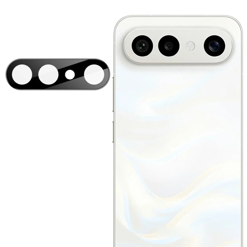 IMAK For vivo X300 FE 5G / S50 Pro mini 5G Tempered Glass Full Cover Camera Lens Protector with Self Positioning Frame - Black - 2