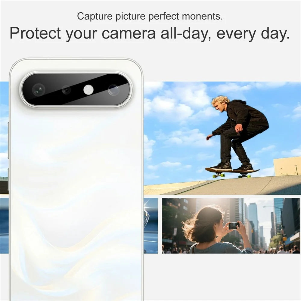 IMAK For vivo X300 FE 5G / S50 Pro mini 5G Tempered Glass Full Cover Camera Lens Protector with Self Positioning Frame - Black - 6