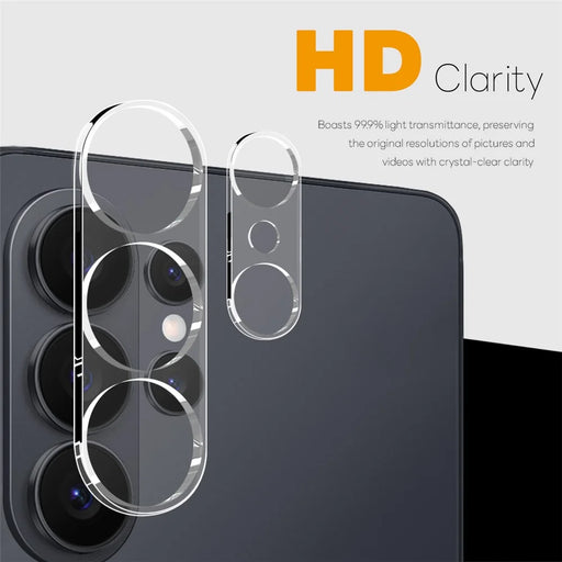 NORTHJO For Samsung Galaxy S26 Ultra Camera Lens Protector Tempered Glass HD Clear 3D Full Coverage - 2