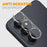 NORTHJO 2Pcs For Samsung Galaxy S26+ Tempered Glass Camera Lens Protector Clear 3D Integrated Full Coverage - 3