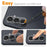 NORTHJO 2Pcs For Samsung Galaxy S26+ Tempered Glass Camera Lens Protector Clear 3D Integrated Full Coverage - 4