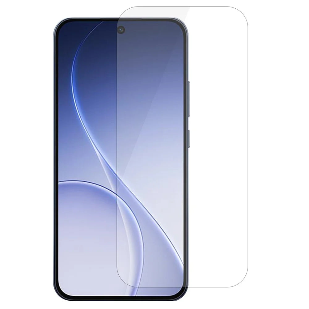 For Oppo Reno15 FS 5G Screen Protector 0.3mm Arc Edge Tempered Glass Film, Not Complete Coverage - Transparent - 1
