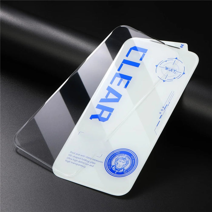 10Pcs For iPhone 18 Pro Max / 17 Pro Max Full Screen Protector 3D Round Edge HD Tempered Glass Film - Transparent - 5