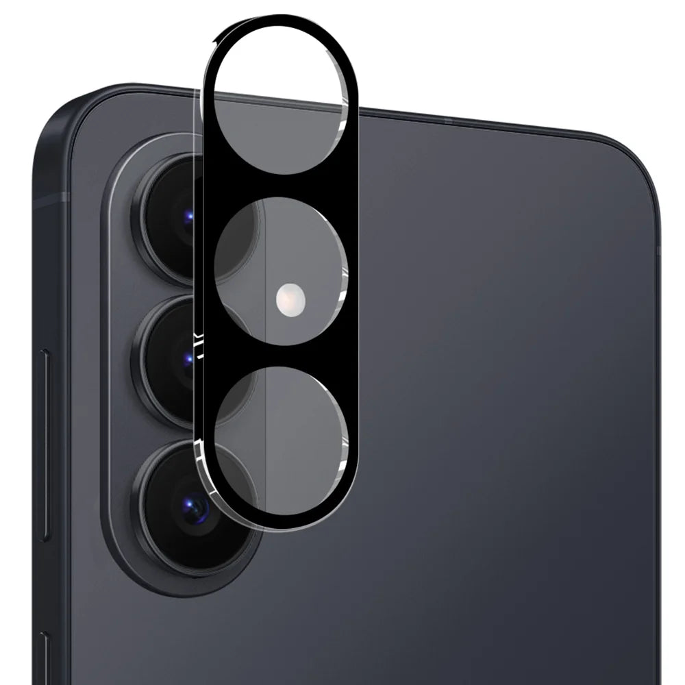 ENKAY HAT PRINCE For Samsung Galaxy S26+ Camera Lens Protector  Integrated Tempered Glass Lens Film - Black - 1