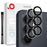 NORTHJO 2Pcs For Samsung Galaxy S26+ Camera Lens Protector Black Circles 3D Full Coverage Clear Tempered Glass Lens Film - 1