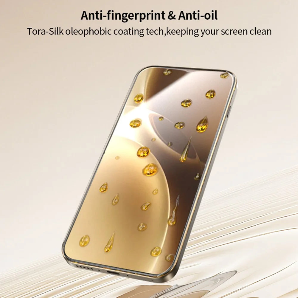 XUNDD XDTG-004 For vivo X300 Pro 5G Full Screen Protector Full Glue 0.25MM 2.5D HD High Aluminium-Silicon Glass Film (Fingerprint Unlock) - 4