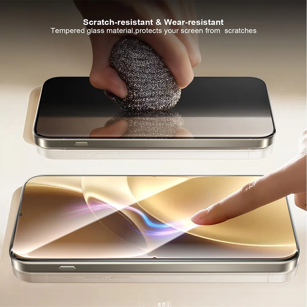 XUNDD XDTG-004 For vivo X300 Pro 5G Full Screen Protector Full Glue 0.25MM 2.5D HD High Aluminium-Silicon Glass Film (Fingerprint Unlock) - 5