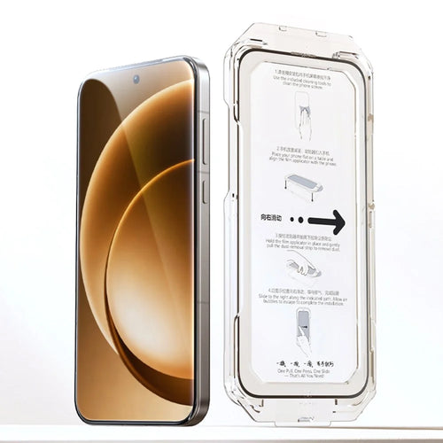 XUNDD XDTG-004 For OnePlus 15 5G Full Screen Protector Full Glue 0.25MM 2.5D HD High Aluminium-Silicon Glass Film (Fingerprint Unlock) - 1