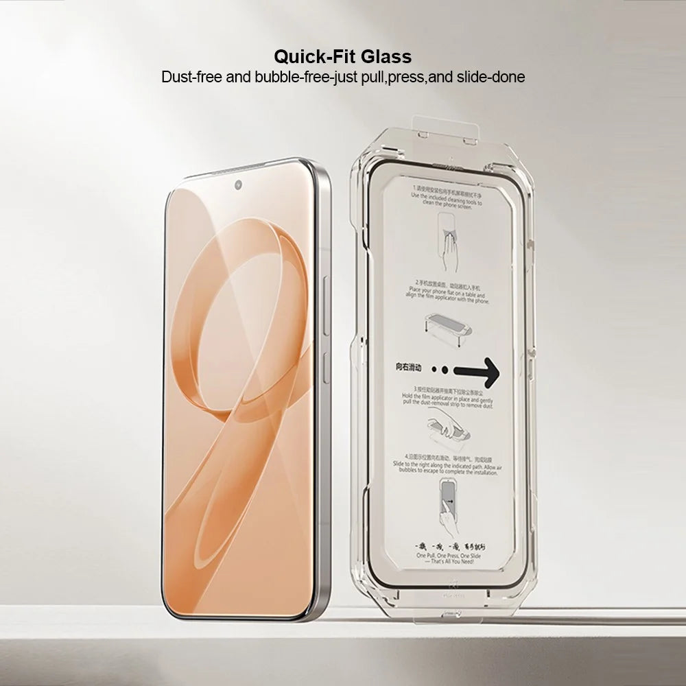 XUNDD XDTG-004 For iPhone 17 Pro Max Full Screen Full Glue 0.33MM 2.5D HD High Aluminium Silicon Glass Film with Dust Removal Tool - 7