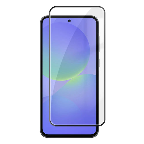 For Samsung Galaxy A37 5G HD Full Screen Protector Silk Printing Black Edge High Aluminium-silicon Glass Film - As Shown - 1