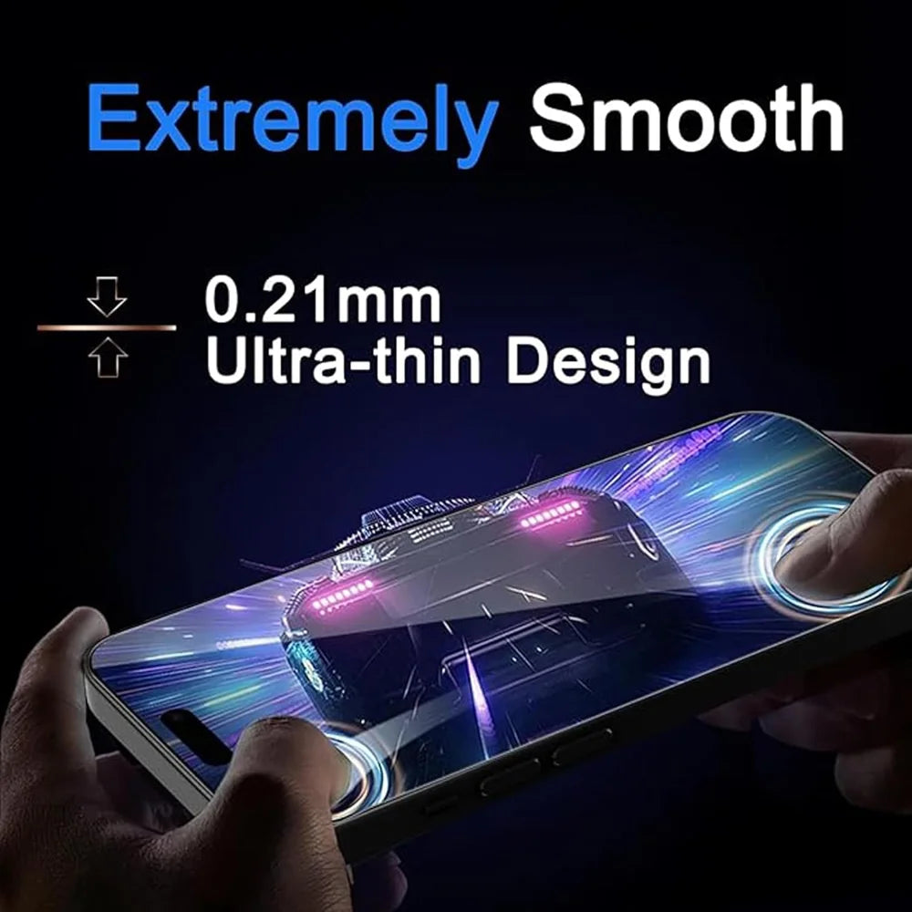 For Asus ROG Phone 9 5G 10Pcs HD Screen Protector High Aluminium-silicon Anti-fingerprint Tempered Glass Film (Not Complete Covering) - As Shown - 6