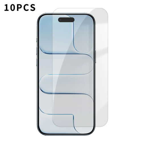 For iPhone Air 10Pcs HD Screen Protector High Aluminium-silicon Anti-fingerprint Tempered Glass Film (Not Complete Covering) - As Shown - 1