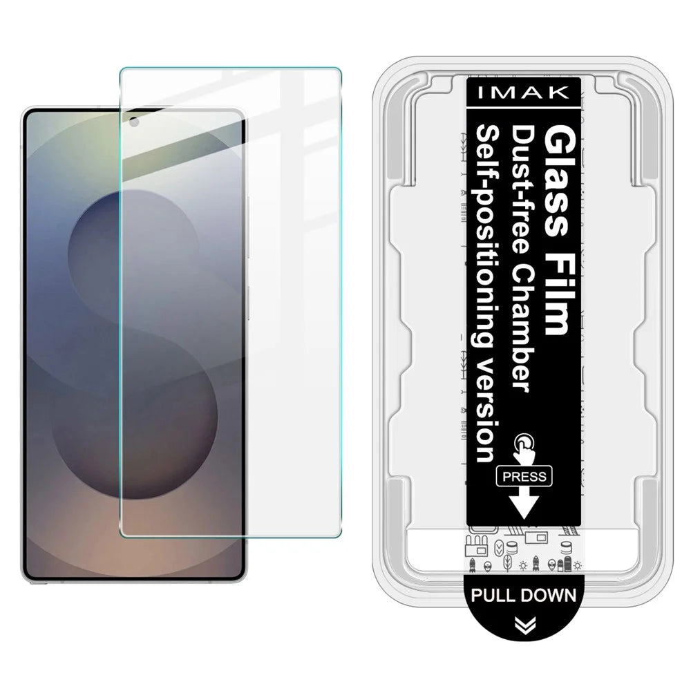 IMAK H Series For Samsung Galaxy S26 Ultra Tempered Glass Screen Protector Easy Installation Film with Auto Dust-Remove Tool - Transparent Kit (NOT Complete Covering) (Fingerprint Unlock) - 1
