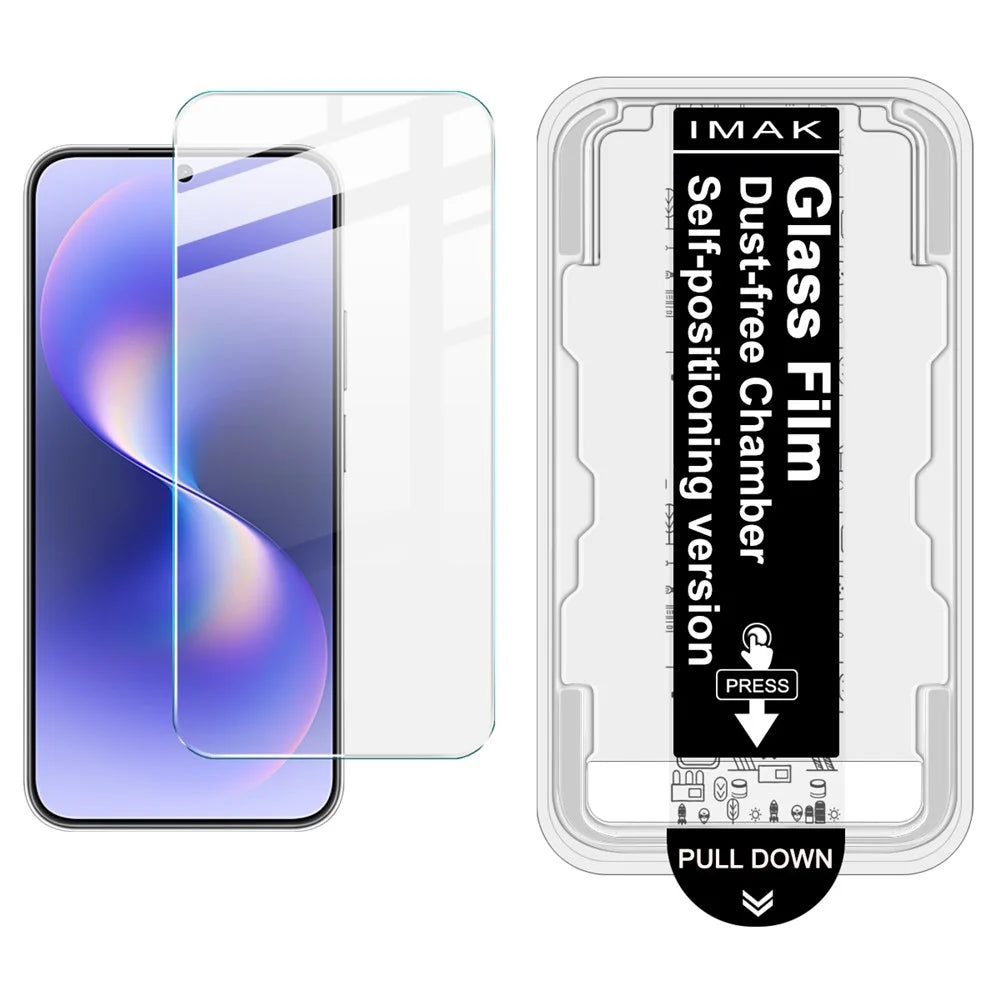 IMAK H Series For Huawei nova 15 5G Tempered Glass Screen Protector Film with Dust-free Installation Tool - Transparent - 1