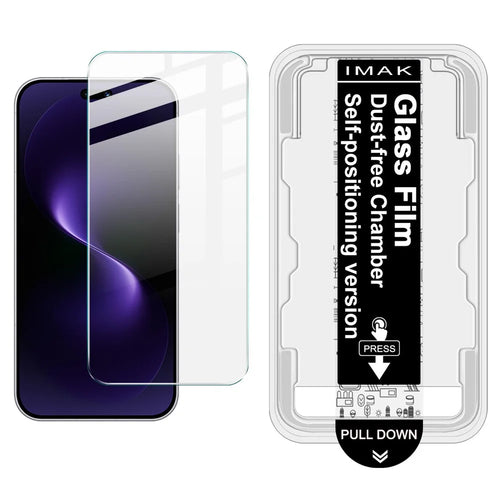 IMAK H Series For Huawei nova 15 Ultra 5G / 15 Pro 5G Tempered Glass Screen Protector Film with Dust-free Installation Tool - Transparent - 1