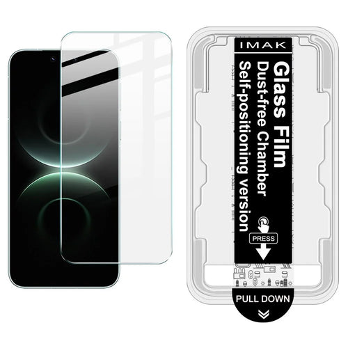 IMAK H Series For Huawei Mate 80 / 80 Pro Tempered Glass Screen Protector Film with Dust-free Installation Tool - Transparent - 1