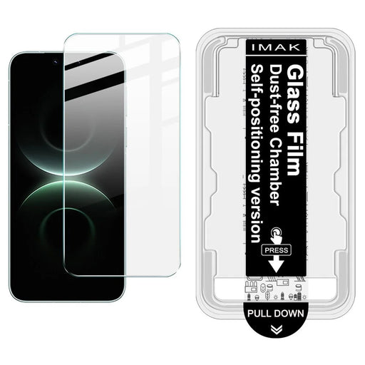 IMAK H Series For Huawei Mate 80 / 80 Pro Tempered Glass Screen Protector Film with Dust-free Installation Tool - Transparent - 1