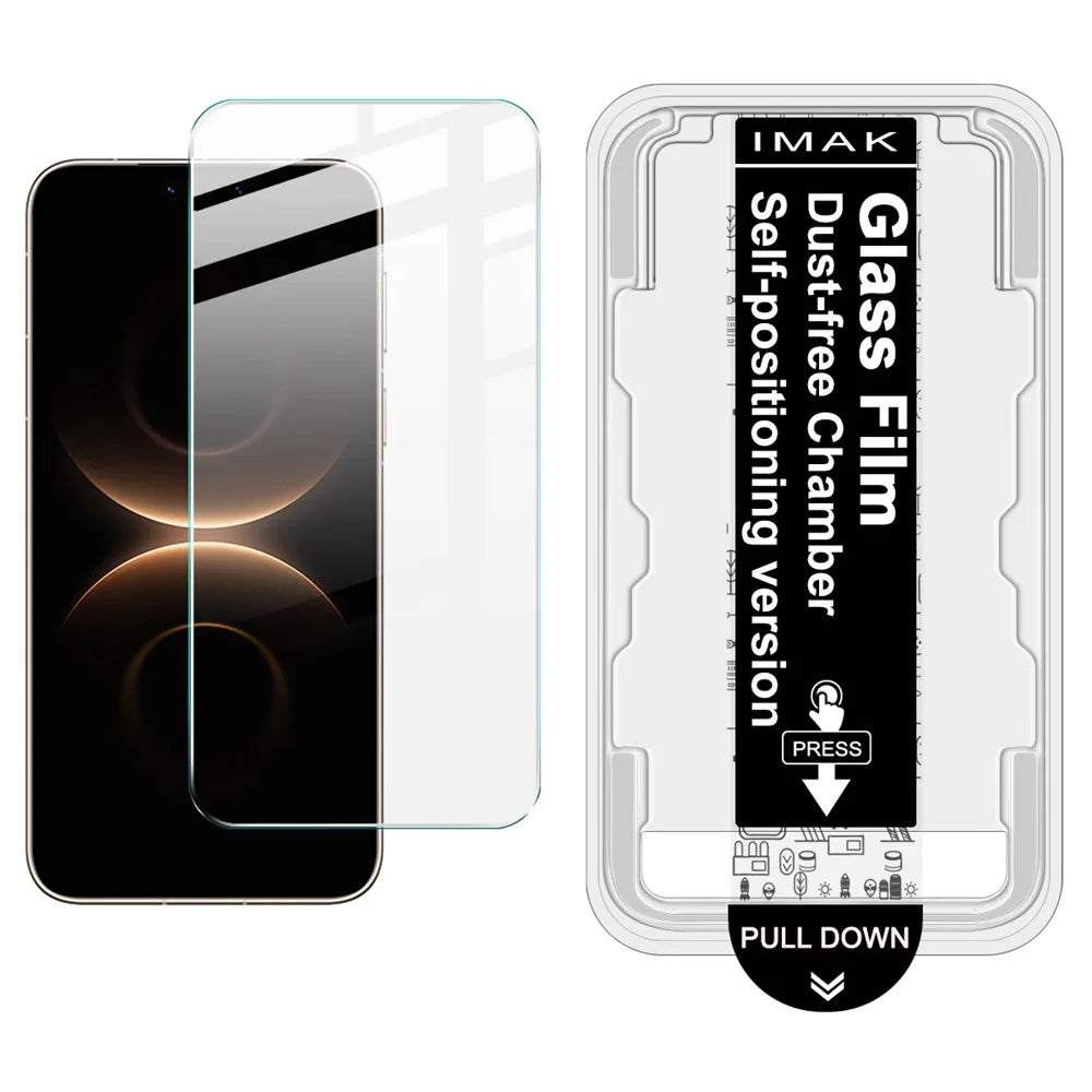 IMAK H Series For Huawei Mate 80 RS Ultimate / 80 Pro Max Tempered Glass Screen Protector Film with Dust-free Installation Tool - Transparent - 1
