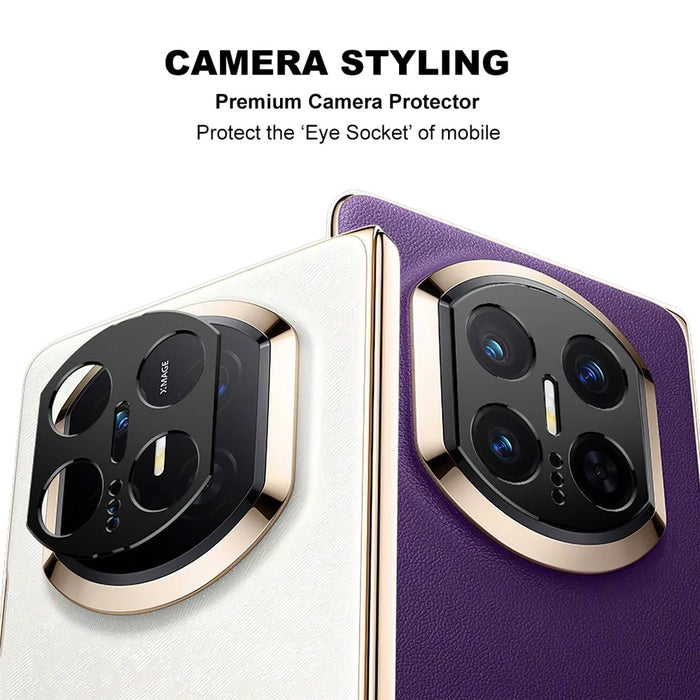 IMAK For Huawei Mate X7 Metal Camera Lens Protector Lens Protective Cover - Black - 2