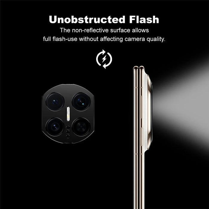 IMAK For Huawei Mate X7 Metal Camera Lens Protector Lens Protective Cover - Black - 3