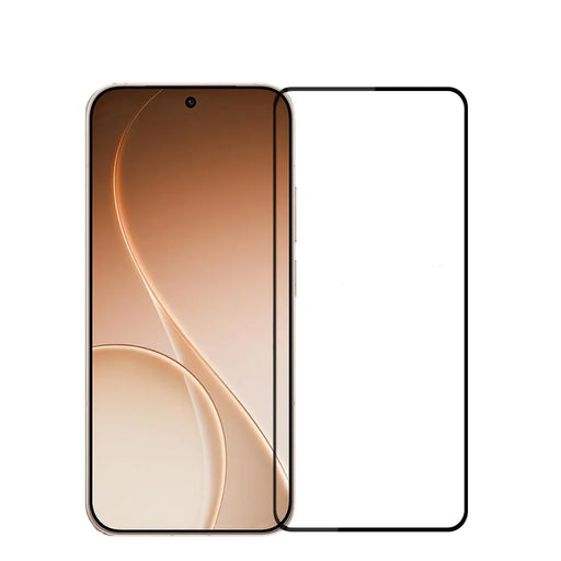 MOFI For Oppo Reno15 Pro Max 5G (Global) Screen Protector  9H Full Glue Full Coverage High Aluminum-Silicon Glass Film - Black - 1