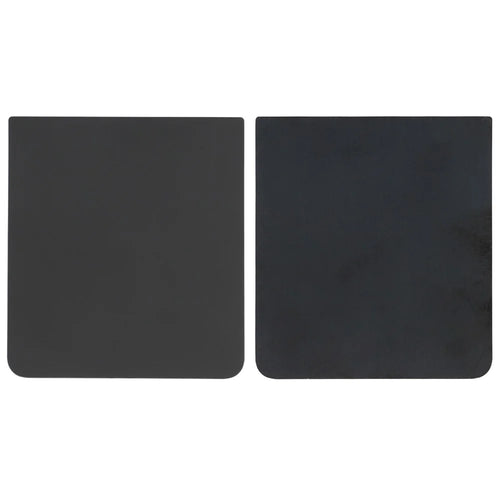 For Samsung Galaxy Z Flip7 5G F766 Back Battery Housing Cover Part (Without Logo) - Jet Black - 1